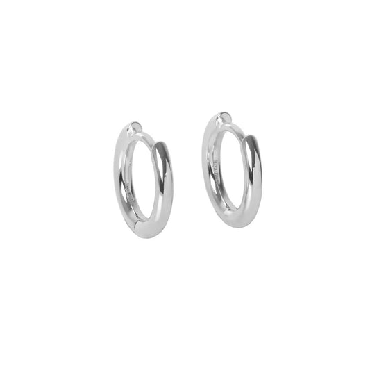 Classy Small Hoops - Rose Gold and Silver